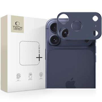 Aluminiowa osłona aparatu iPhone 17 Pro Max Tech-Protect Camalloy Fit+ - Modry