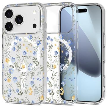 iPhone 17 Pro Max Tech-Protect FlexAir MagSafe Etui z TPU - Kwiaty wiosenne