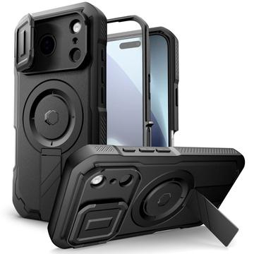 iPhone 17 Pro Max Tech-Protect Kevlar MagSafe Etui - Czarny