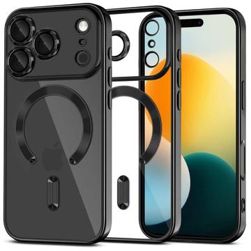 iPhone 17 Pro Max Tech-Protect MagFlex Etui - kompatybilny z MagSafe - przezroczysty / czarny