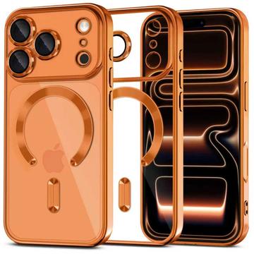 iPhone 17 Pro Max Tech-Protect MagFlex Etui - kompatybilny z MagSafe - Czysty / Kosmiczny Pomarańczowy