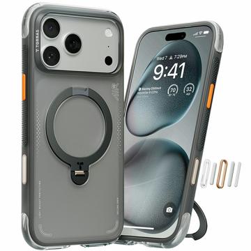 iPhone 17 Pro Max Torras Ostand Q3 Air MagSafe Case - czarny
