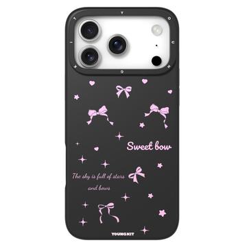 Etui MagSafe TPU iPhone 17 Pro Max Youngkit Sweetheart Story Series - Słodka kokardka