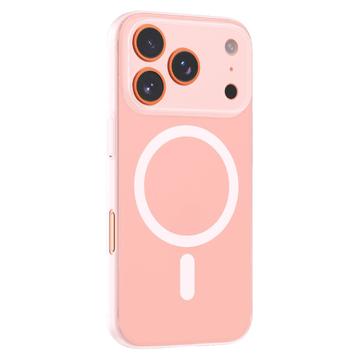 iPhone 17 Pro Momax CaseForm Lite MagSafe Case - przezroczysty biały