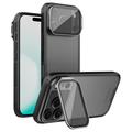 iPhone 17 Pro Nillkin CamShield Prop Hybrydowe Etui - Półprzezroczysta czerń