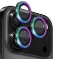 Zestaw osłon obiektywu aparatu iPhone 17 Pro/17 Pro Max Northjo - Kolorowy