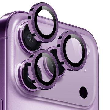 Zestaw osłon obiektywu aparatu iPhone 17 Pro/17 Pro Max Northjo - Fiolet