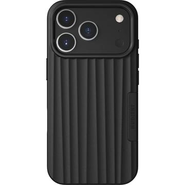 Etui iPhone 17 Pro Nudient Bold - kompatybilne z MagSafe - Czarny węgiel
