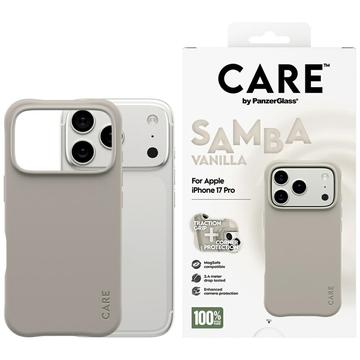 Etui iPhone 17 Pro PanzerGlass Care Fashionable Samba - kompatybilne z MagSafe - waniliowe