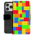 Etui Portfel Premium - iPhone 17 Pro - Bloki