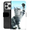 Etui Portfel Premium - iPhone 17 Pro - Kot