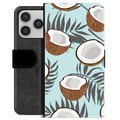 Etui Portfel Premium - iPhone 17 Pro - Kokos