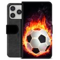 Etui Portfel Premium - iPhone 17 Pro - Piłka w Ogniu