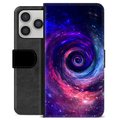 Etui Portfel Premium - iPhone 17 Pro - Galaktyka