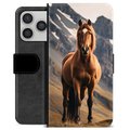 Etui Portfel Premium - iPhone 17 Pro - Koń