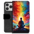 Etui Portfel Premium - iPhone 17 Pro - Medytacja