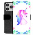 Etui Portfel Premium - iPhone 17 Pro - Jednorożec