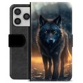 Etui Portfel Premium - iPhone 17 Pro - Wilk