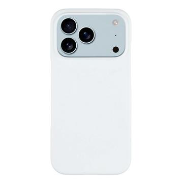 iPhone 17 Pro Gumowane Etui z Tworzywa - Biel