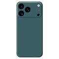 Odporne na wstrząsy silikonowe etui na iPhone 17 Pro - czarno-zielone