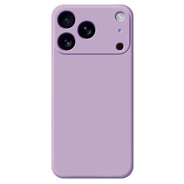 Odporne na wstrząsy silikonowe etui na iPhone 17 Pro - fioletowe