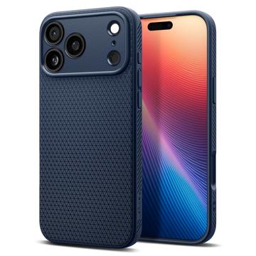 Etui z TPU iPhone 17 Pro Spigen Liquid Air - granatowe
