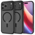 iPhone 17 Pro Etui Spigen Ultra Hybrid Mag - Mróz Czarny