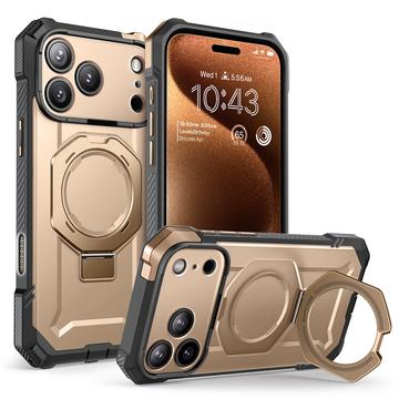 iPhone 17 Pro Supcase Unicorn Beetle Grip Mag MagSafe Etui - pustynne złoto