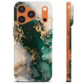 Etui TPU - iPhone 17 Pro - Jadeitowy Marmur