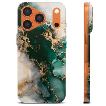 Etui TPU - iPhone 17 Pro - Jadeitowy Marmur