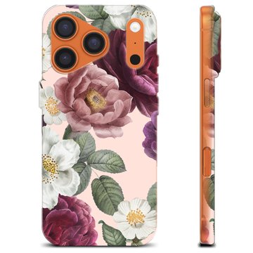 Etui TPU - iPhone 17 Pro - Romantyczne Kwiaty