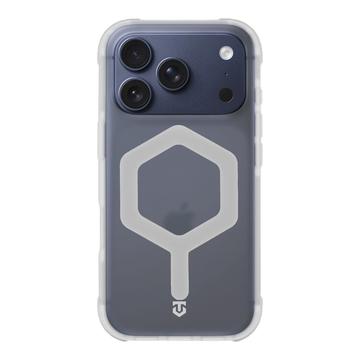 Etui iPhone 17 Pro Tactical MagForce Hexagon - kompatybilny z MagSafe - biały / przezroczysty