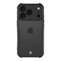 iPhone 17 Pro Tactical Quantum Stealth Etui ze wzmocnionymi narożnikami - przezroczyste / czarne