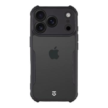iPhone 17 Pro Tactical Quantum Stealth Etui ze wzmocnionymi narożnikami - przezroczyste / czarne