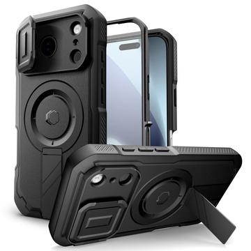 iPhone 17 Pro Tech-Protect Kevlar MagSafe Etui - Czarny