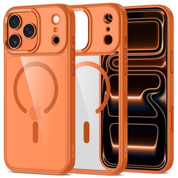 Etui iPhone 17 Pro Tech-Protect Magmat - Kompatybilne z MagSafe - Pomarańcz / Przezroczysty
