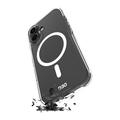 iPhone 17 Puro Impact Clear D3O Hybrid Case - kompatybilny z MagSafe - przezroczysty