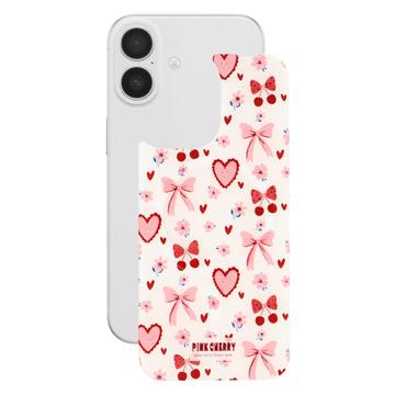 iPhone 17 Tylna płytka Quick Change MagSafe - różowa wiśnia