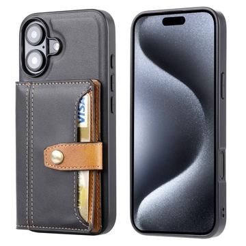 iPhone 17 Retro Style Etui z Portfel