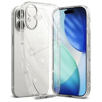 iPhone 17 Etui z TPU Ringke Air Glitter - Transparentny