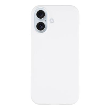 iPhone 17 Gumowane Etui z Tworzywa - Biel