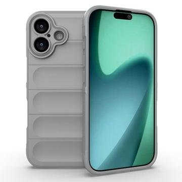 iPhone 17 Etui z TPU Rugged - Jasnoszary