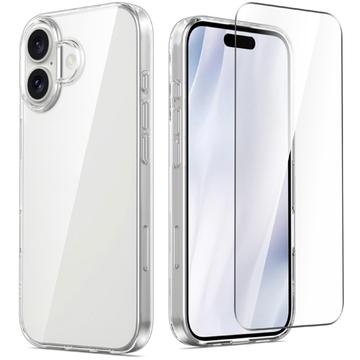 iPhone 17 Etui z TPU i Szkło Hartowane Saii 2-w-1