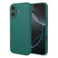 Odporne na wstrząsy silikonowe etui na iPhone 17 - czarno-zielone