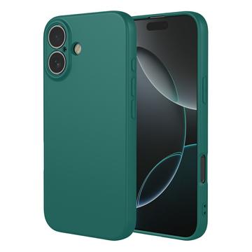 Odporne na wstrząsy silikonowe etui na iPhone 17 - czarno-zielone