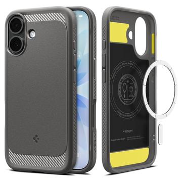 Etui z TPU iPhone 17 Spigen Rugged Armor Mag