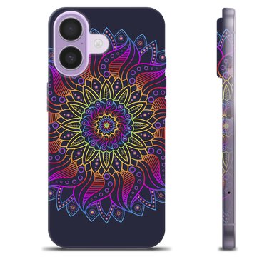 Etui TPU - iPhone 17 - Kolorowa Mandala