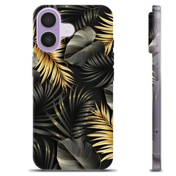 Etui TPU - iPhone 17 - Złote Liście