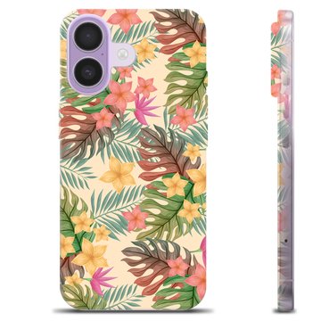 Etui TPU - iPhone 17 - Różowe Kwiaty