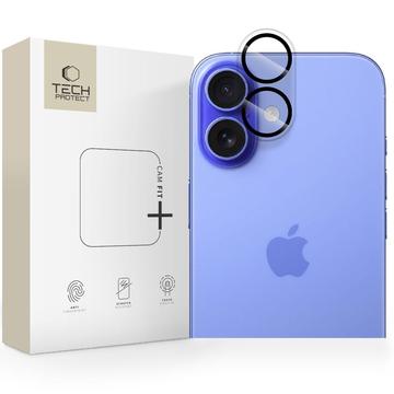 Ochraniacz aparatu iPhone 17 Tech-Protect Cam Fit+ ze szkła hartowanego - przezroczysty